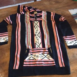 Aztec sweater tunic